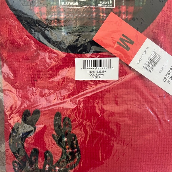 Eddie Bauer NEW Red Plaid women’s Pajamas - Picture 2 of 2